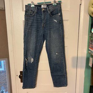 Current Elliott Ripped Knee Jean